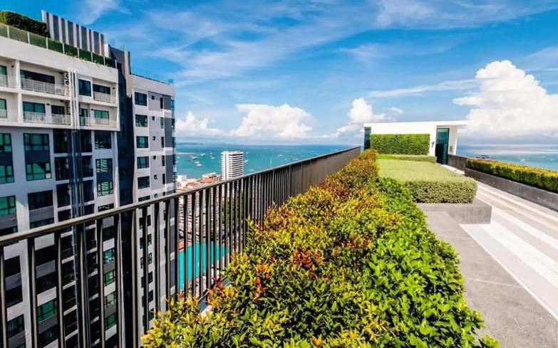 The Base Central Pattaya Quiet King-Bed With Infinity Pool & Free Netflix! Экстерьер фото